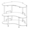 Tische Costway JV12042 Bedienungsanleitung