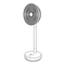 Ventilatoren DOSHISHA Kamome FKLS-302D Bedienungsanleitung