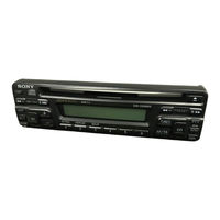 Sony CDX-4100RDS Bedienungsanleitung