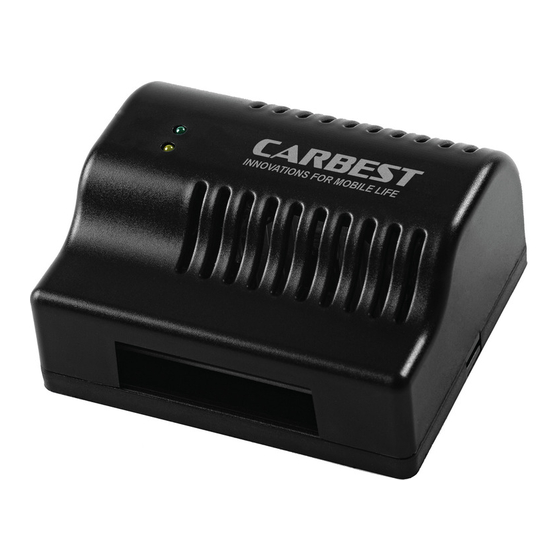 Carbest 851320 Handbücher