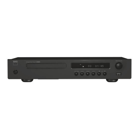 NAD C 546BEE Handbücher