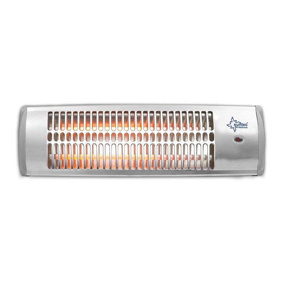 Suntec Wellness Klimatronic Heat Ray 1500 Handbücher