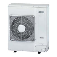 Hitachi RAS-6HVRC2E Installations- Und Betriebshandbuch