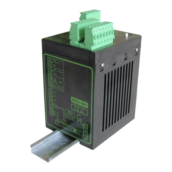 Ropex RESISTRON RES-401 Handbücher