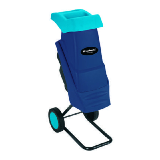Einhell BG-KS 2040 Handbücher