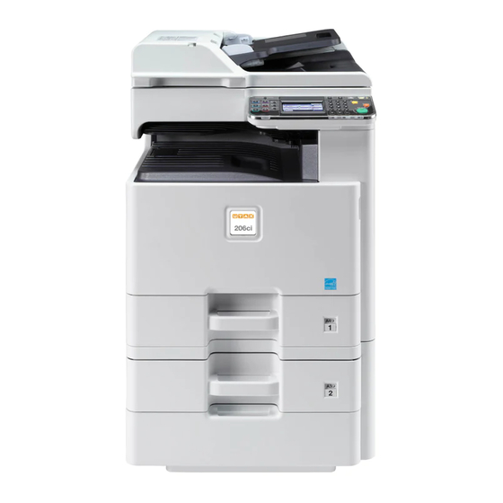 Utax 256i Handbücher