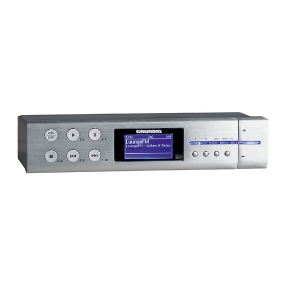 Grundig Sonoclock 890 WEB Handbücher