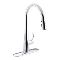 Kohler K-596D Installations- Und Bedienungsanleitungen