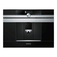 Siemens CT636LE Serie Montageanleitung