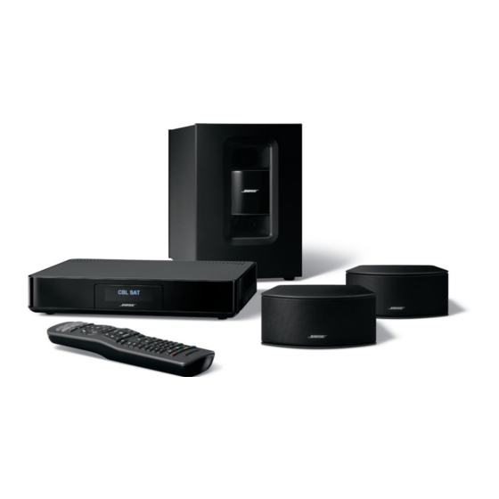 Bose CineMate 220 Handbücher