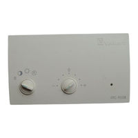 Vaillant VRC 9558 Installations- Und Bedienungsanleitung