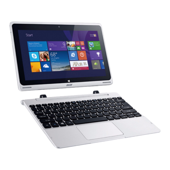 Acer Aspire Switch 10 Handbücher