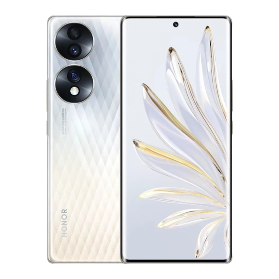 honor 70 5G Handbücher