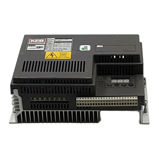 KEB COMBIVERT F0 V1.2 Handbücher