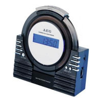 Aeg SRC 4315 CD Bedienungsanleitung