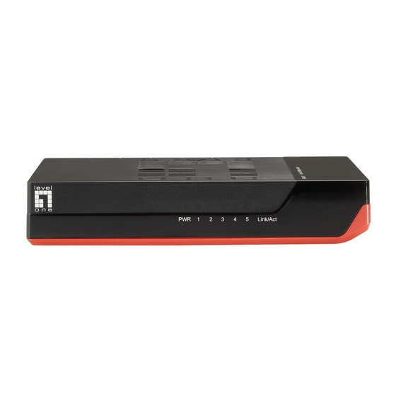 LevelOne FSW-0511 Handbücher