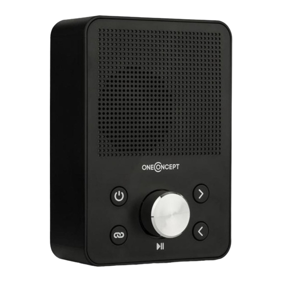oneConcept Plug+Play FM Handbücher