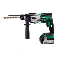 Hitachi DH 18 DSL Bedienungsanleitung