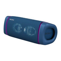 Sony SRS-XB33 Bedienungsanleitung