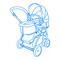 Kinderwagen Play Jazz Reverse Anweisungen