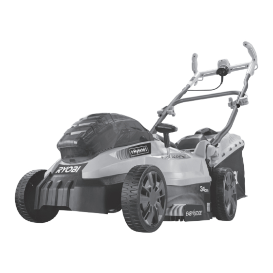 Ryobi RLM18C34H25 Handbücher