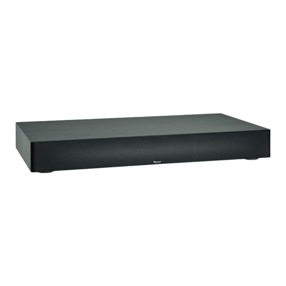 Magnat SOUNDDECK 100 Handbücher