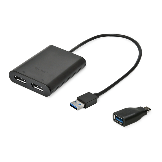 i-tec U3DUAL4KDP Handbücher