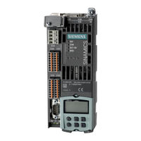 Siemens SINAMICS S110 Gerätehandbuch