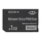 Speicherkarten Sony MS-MT16G Bedienungsanleitung