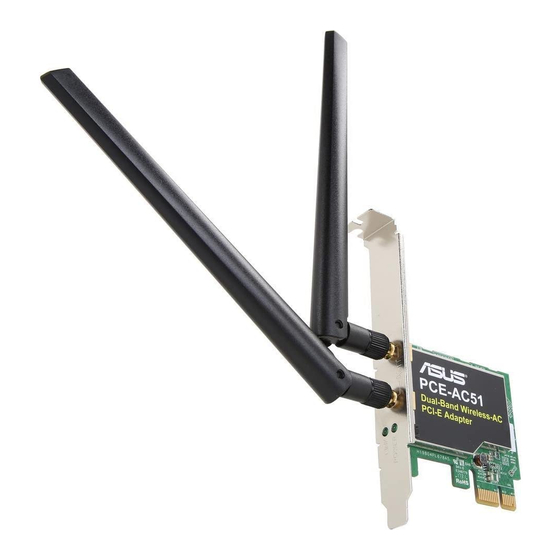 Asus PCE-AC51 Handbücher