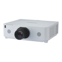 Hitachi CP-WU8700 Bedienungsanleitung