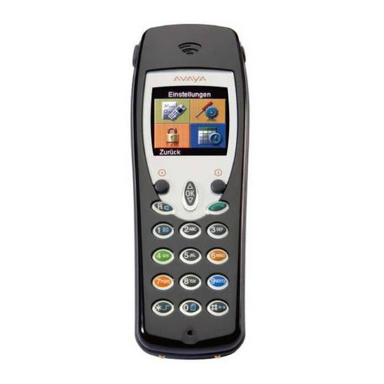 Avaya Industrial DECT-Telephone Handbücher