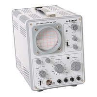 Hameg HM 207 Bedienungsanleitung