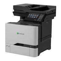 Lexmark CX725 Series Benutzerhandbuch