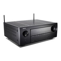 Denon AVR-X3500H Kurzanleitung