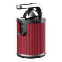 Cecotec XQUEEZE RETROJUICE 600 STEEL Bedienungsanleitung