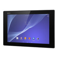 Sony Xperia Z SGP511 Bedienungsanleitung