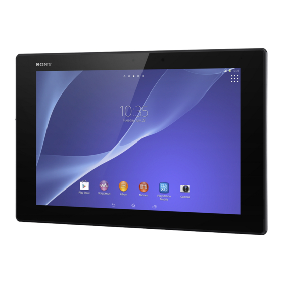 Sony Xperia Z SGP511 Handbücher