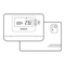Thermostate Hitachi ATW-RTU-01 Installation Und Betriebsanleitung