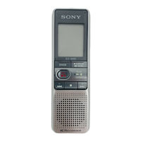 Sony ICD-B600 Bedienungsanleitung
