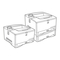 Drucker HP LaserJet5100tn Inbetriebnahmeanweisungen