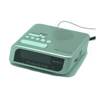 Sony ICF-C205 Bedienungsanleitung