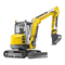 Bagger Wacker Neuson EZ38 Betriebsanleitung