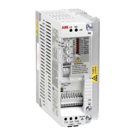 ABB ACS50 Handbücher
