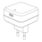 Ladegeräte Hama Qualcomm Quick Charge 4+ Bedienungsanleitung