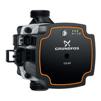 Grundfos UPM3 Solar Bedienungsanleitung