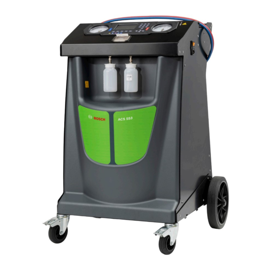 Bosch ACS 553 Handbücher
