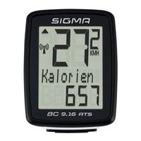 Sigma BC 7.16 ATS Anleitung