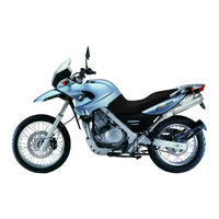 Bmw AG Sparte F 650 GS Reparaturanleitung