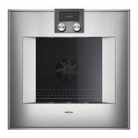 Gaggenau BO 481 Gebrauchsanleitung